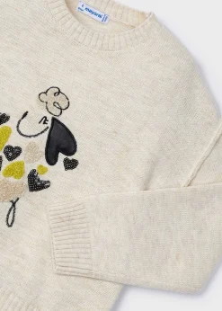 Cheap Jersey bordado perro niña Jerséis Y Sudaderas