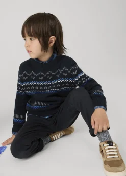 Discount Jersey cenefa jacquard niño Jerséis