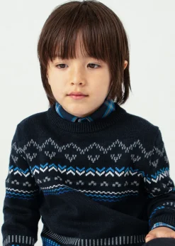 Discount Jersey cenefa jacquard niño Jerséis