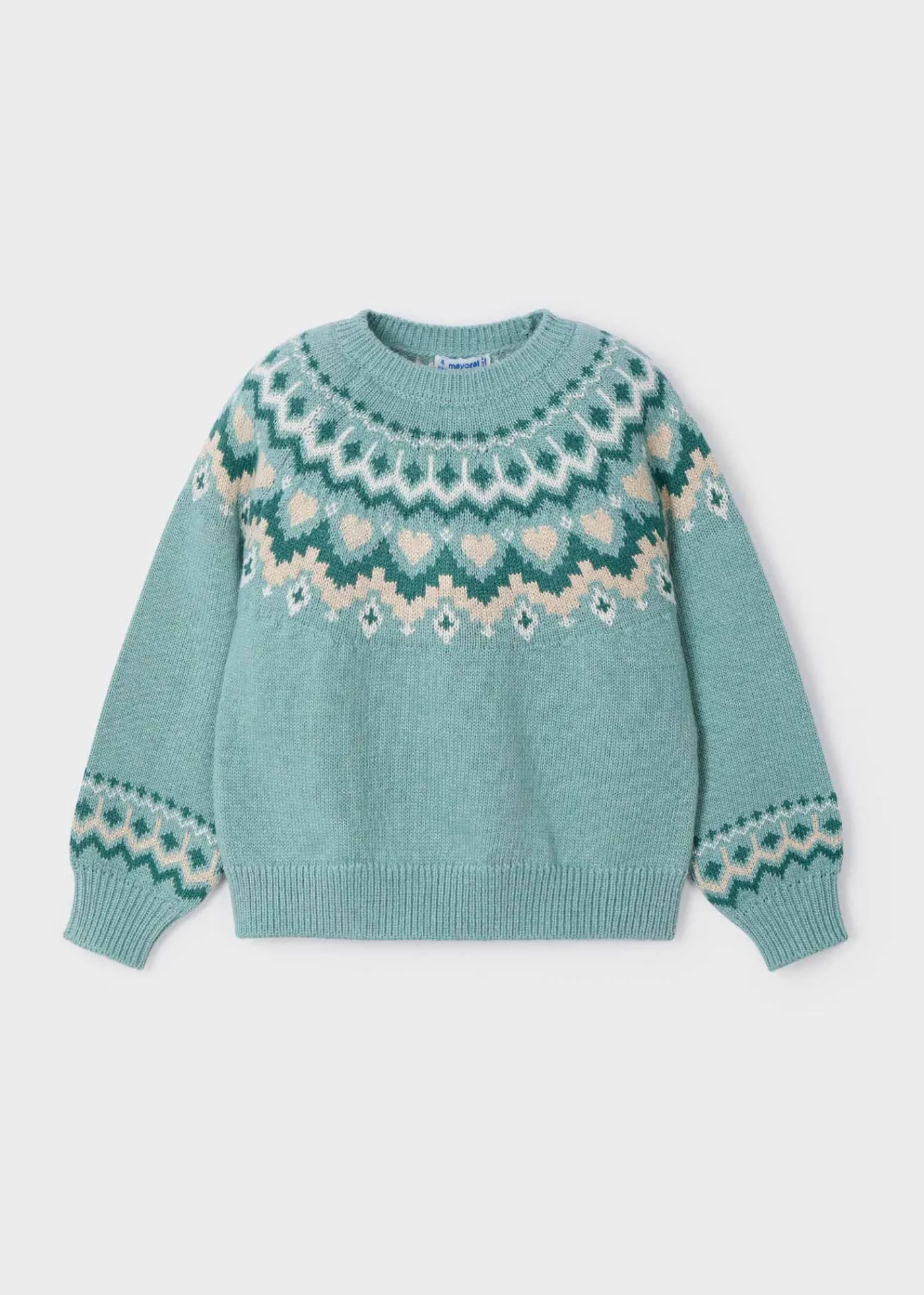 Store Jersey cenefa jacquard niña Jerséis Y Sudaderas