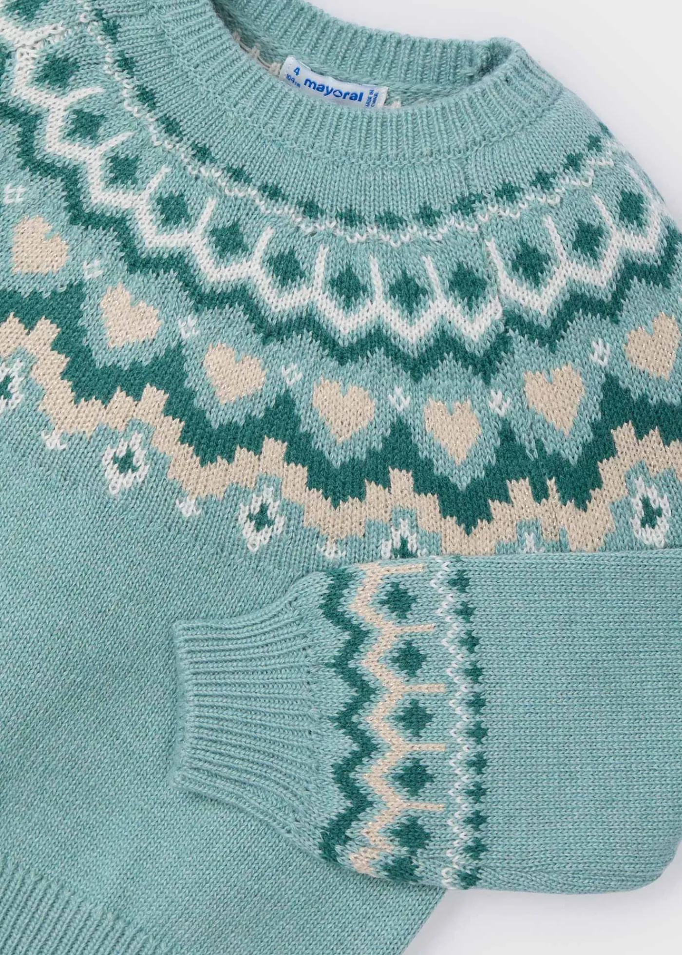 Store Jersey cenefa jacquard niña Jerséis Y Sudaderas