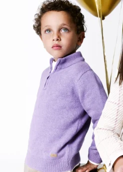 Online Jersey cuello cremallera niño Jerséis