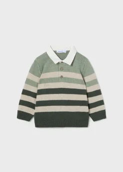 Outlet Jersey cuello polo bebé Jerséis Y Sudaderas