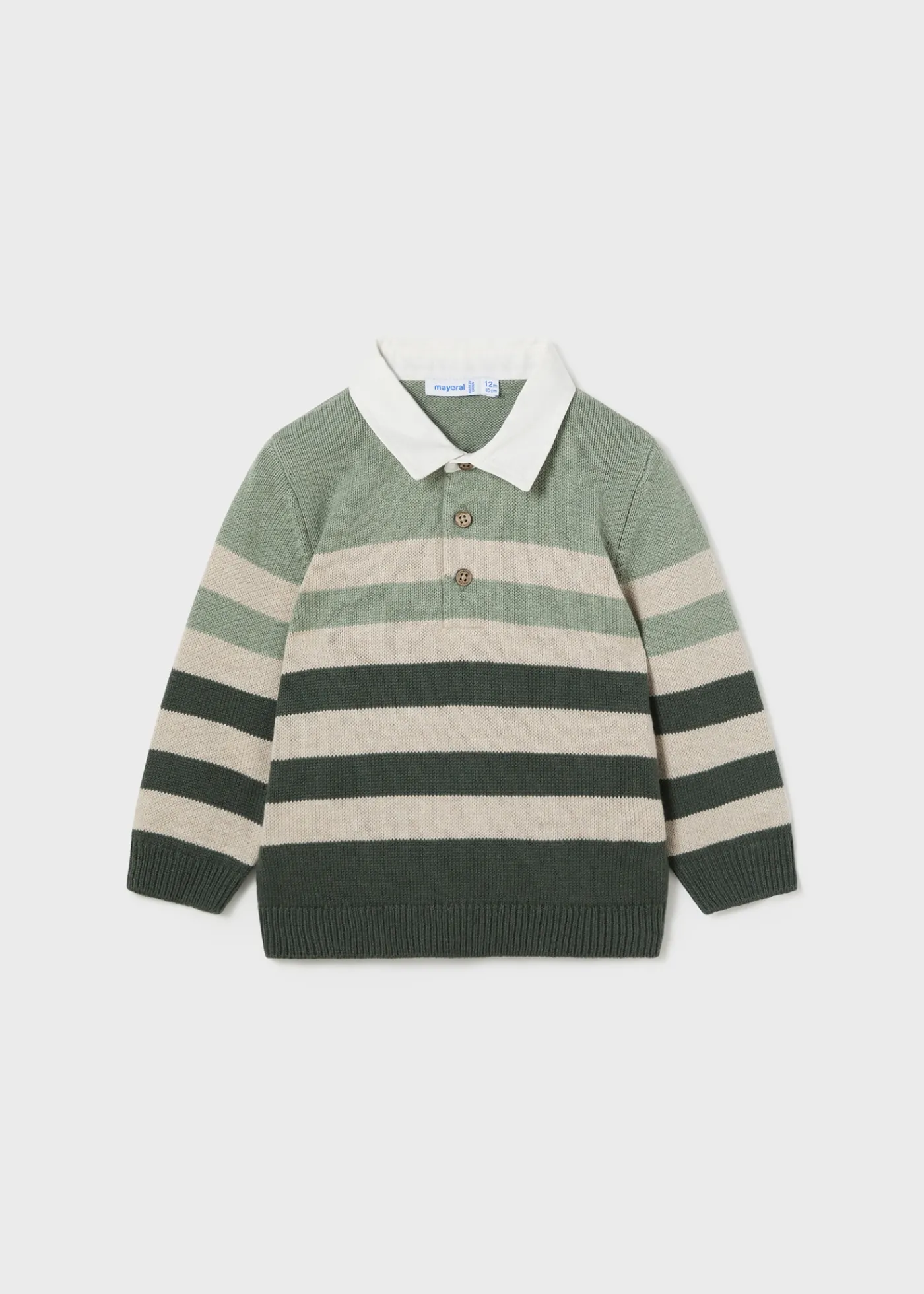 Outlet Jersey cuello polo bebé Jerséis Y Sudaderas