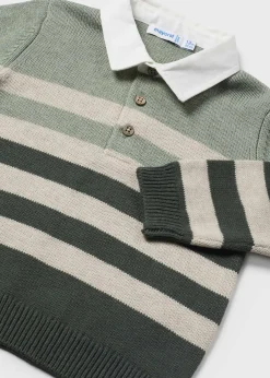 Outlet Jersey cuello polo bebé Jerséis Y Sudaderas