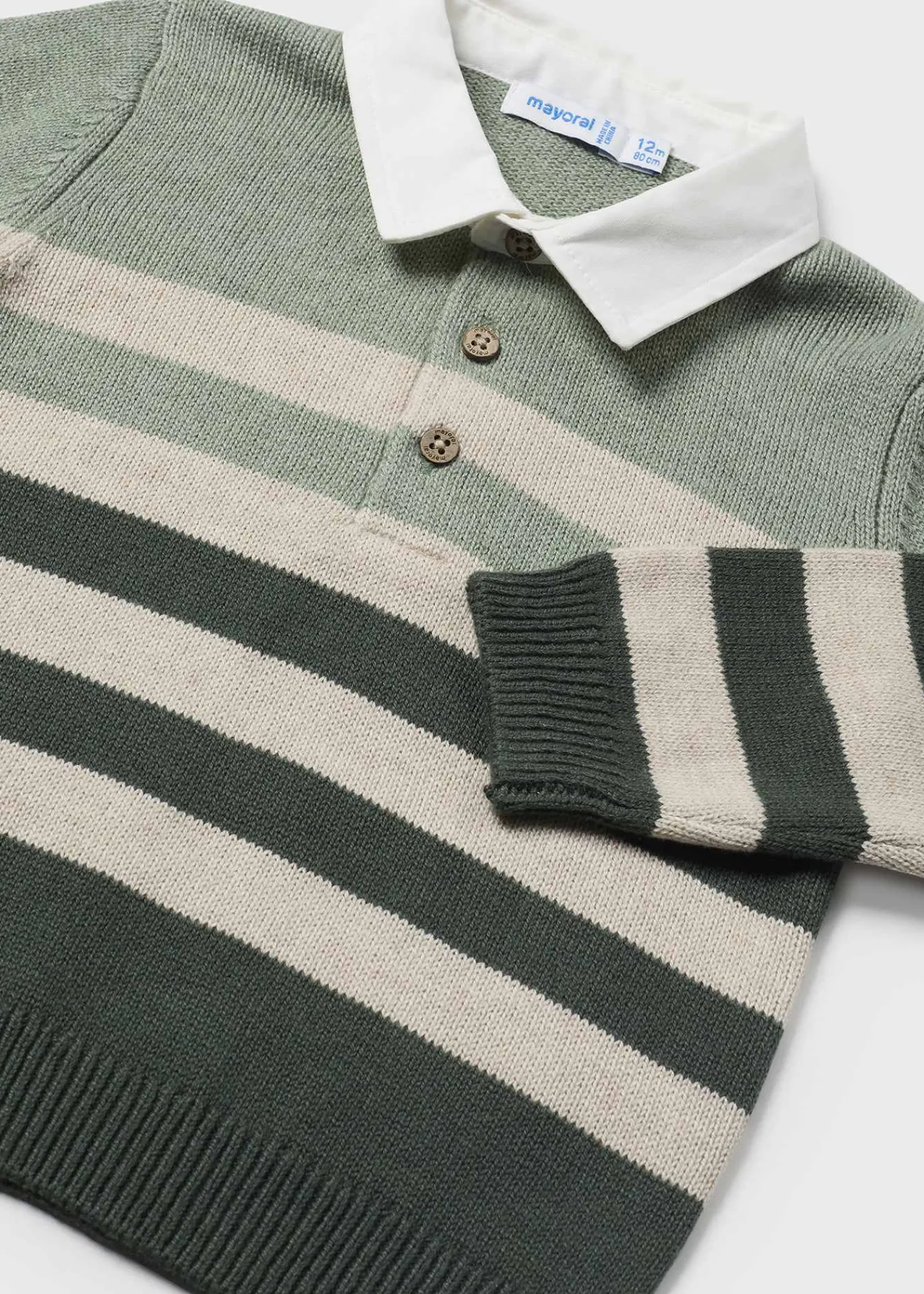 Outlet Jersey cuello polo bebé Jerséis Y Sudaderas