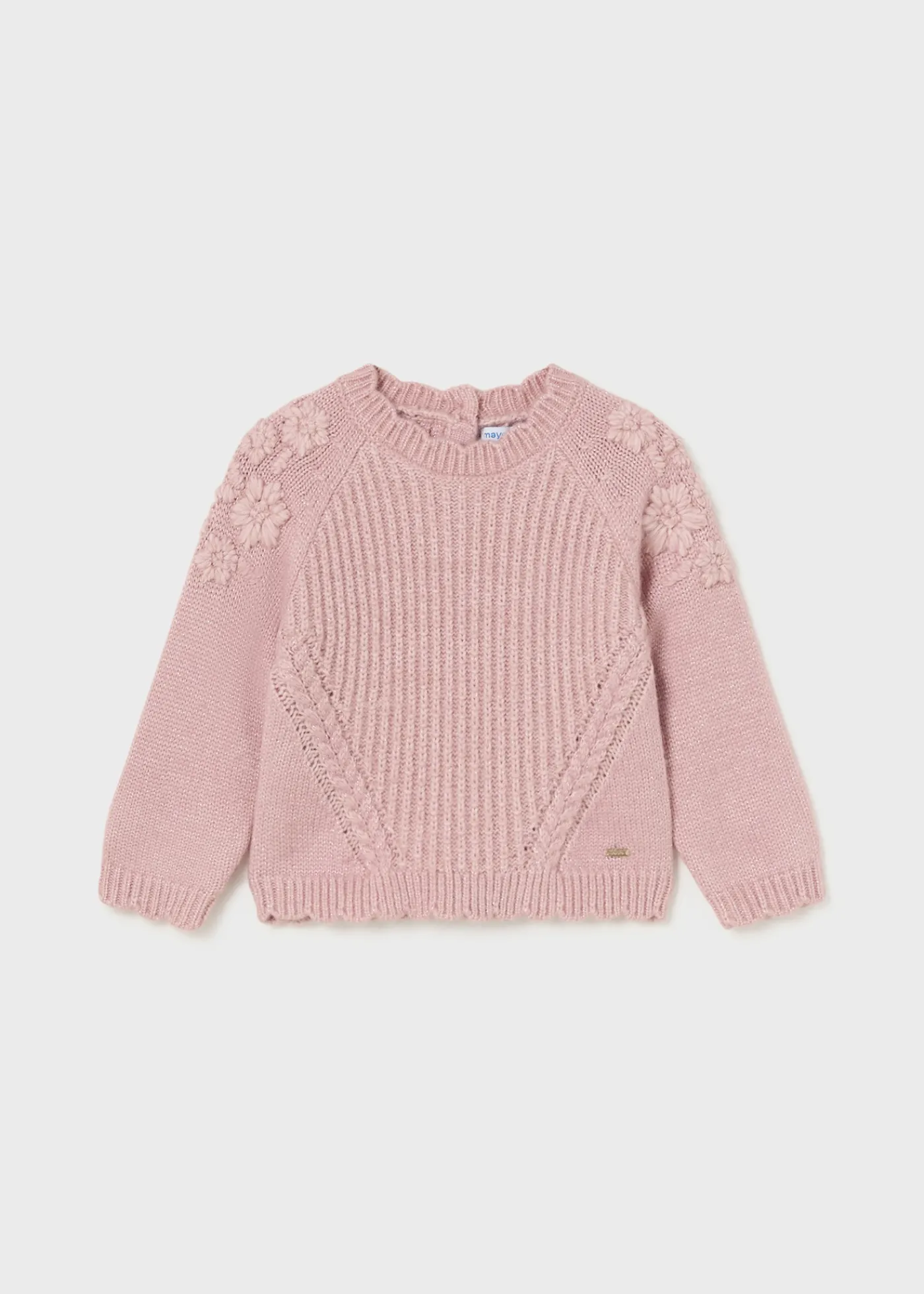Best Sale Jersey flores bordadas bebé Jerséis Y Sudaderas