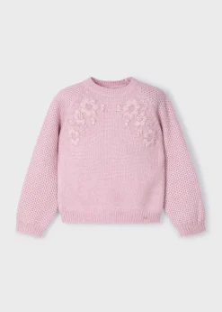 Discount Jersey flores bordadas niña Jerséis Y Sudaderas