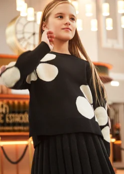 Clearance Jersey flores chica Jerséis Y Sudaderas
