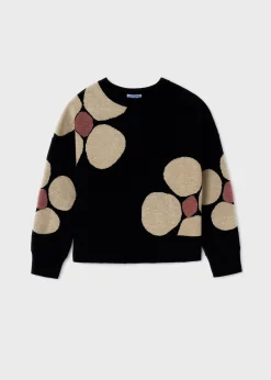 Clearance Jersey flores chica Jerséis Y Sudaderas