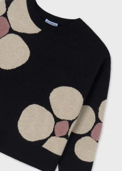 Clearance Jersey flores chica Jerséis Y Sudaderas