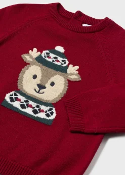 Cheap Jersey motivo intarsia bebé Jerséis Y Sudaderas