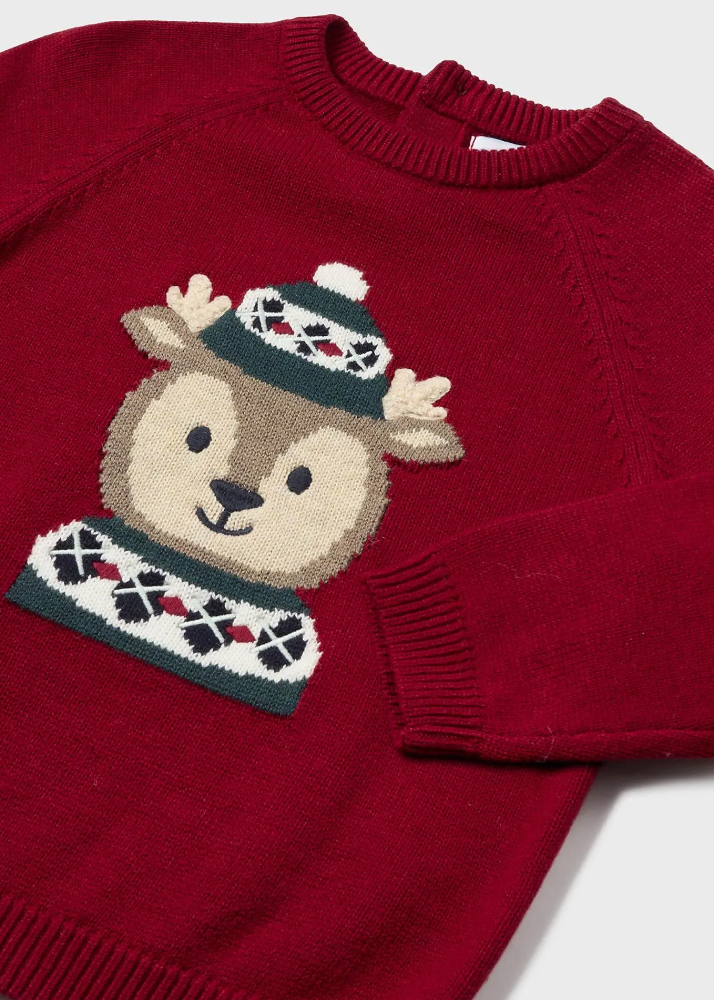 Cheap Jersey motivo intarsia bebé Jerséis Y Sudaderas