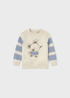 Cheap Jersey rayas mangas aplique bebé Jerséis Y Sudaderas