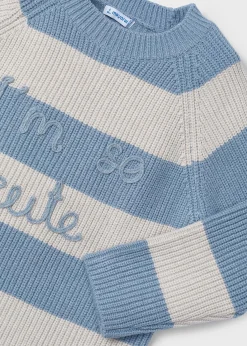 Best Jersey texto rayas niña Jerséis Y Sudaderas