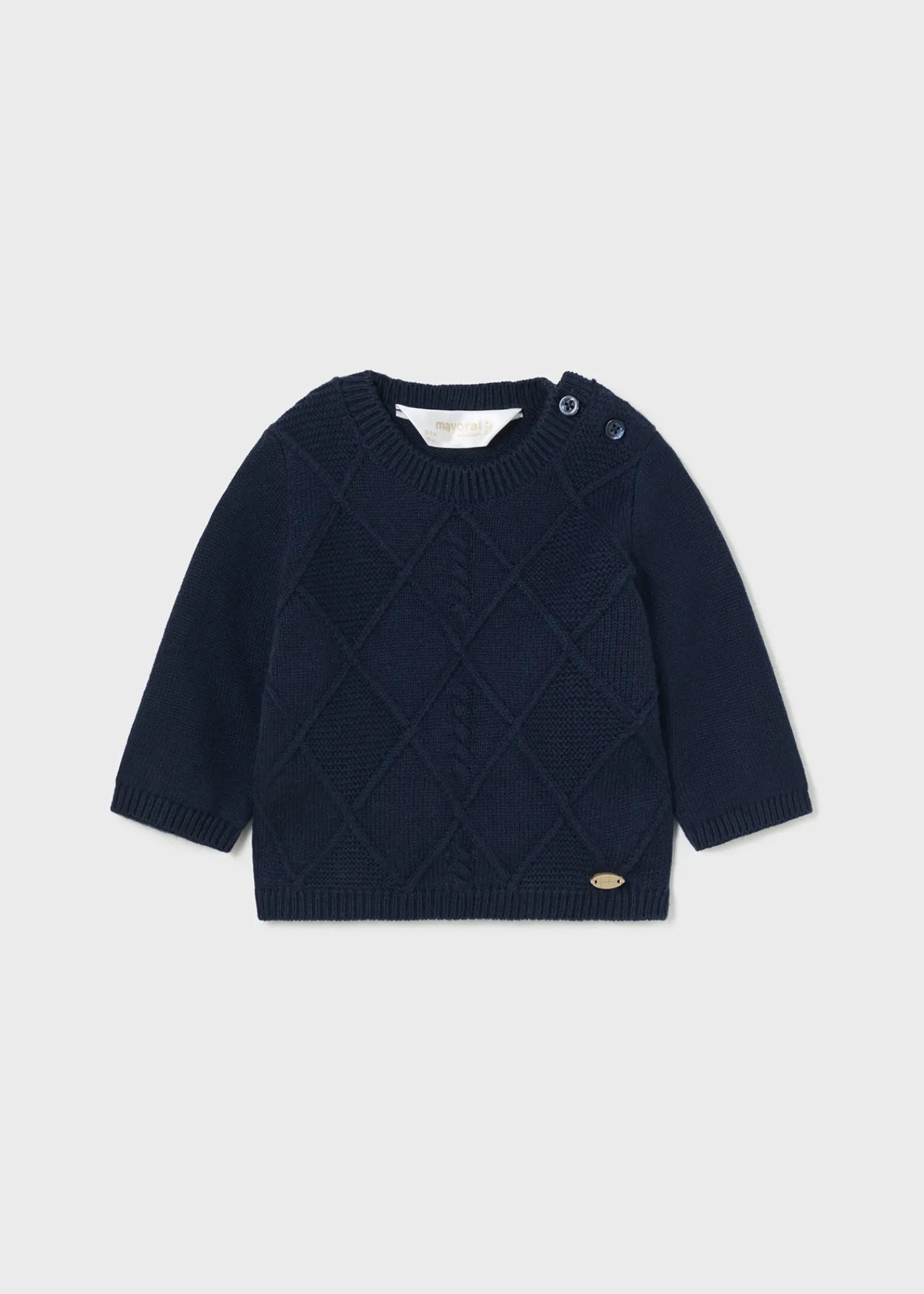 Hot Jersey trenza recién nacido Jerséis Y Sudaderas