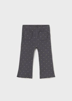 Outlet Legging acampanado canalé bebé Pantalones Y Petos