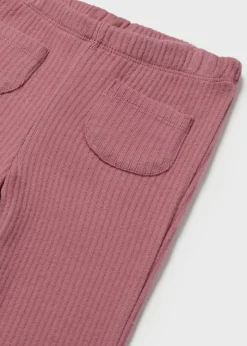 Sale Legging acampanado canalé bebé Pantalones Y Petos