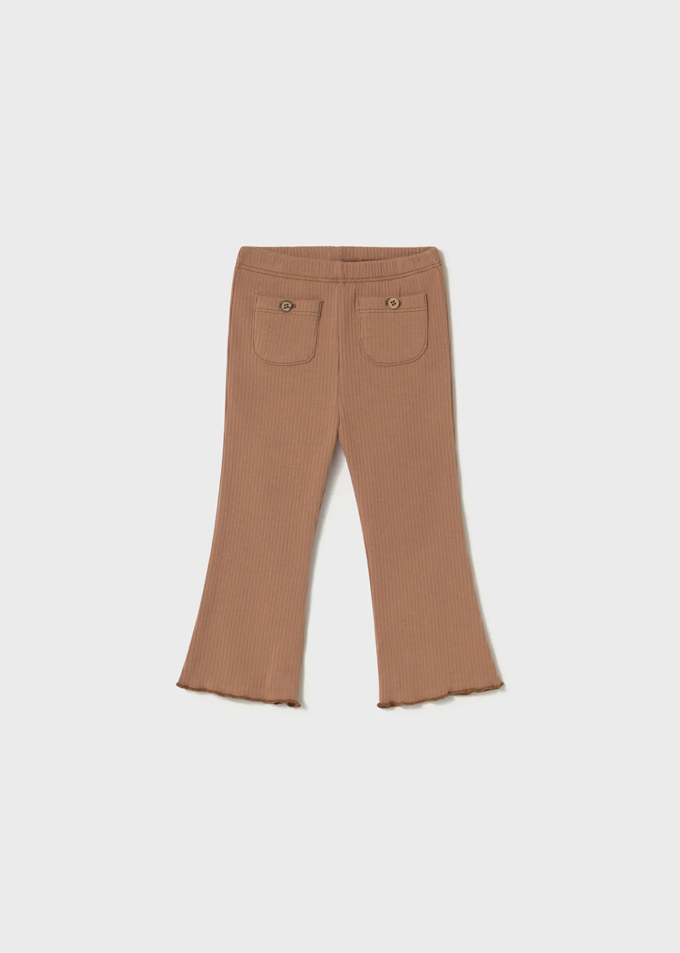 Flash Sale Legging acampanado canalé bebé Pantalones Y Petos