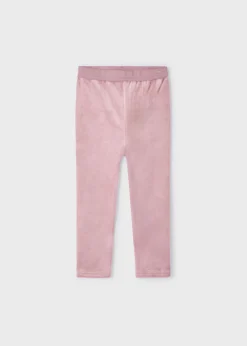 Outlet Legging básico terciopelo niña Pantalones Y Faldas