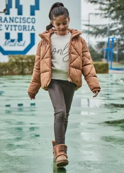 Fashion Legging polipiel chica Pantalones Y Faldas