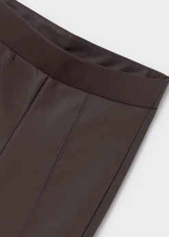 Fashion Legging polipiel chica Pantalones Y Faldas