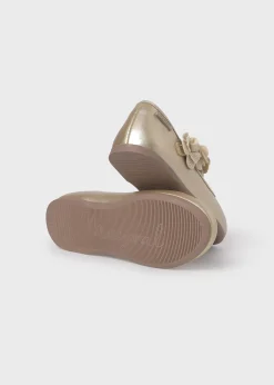 Flash Sale Mercedita metalizada flores niña Bailarinas Y Merceditas|Bailarinas Y Merceditas