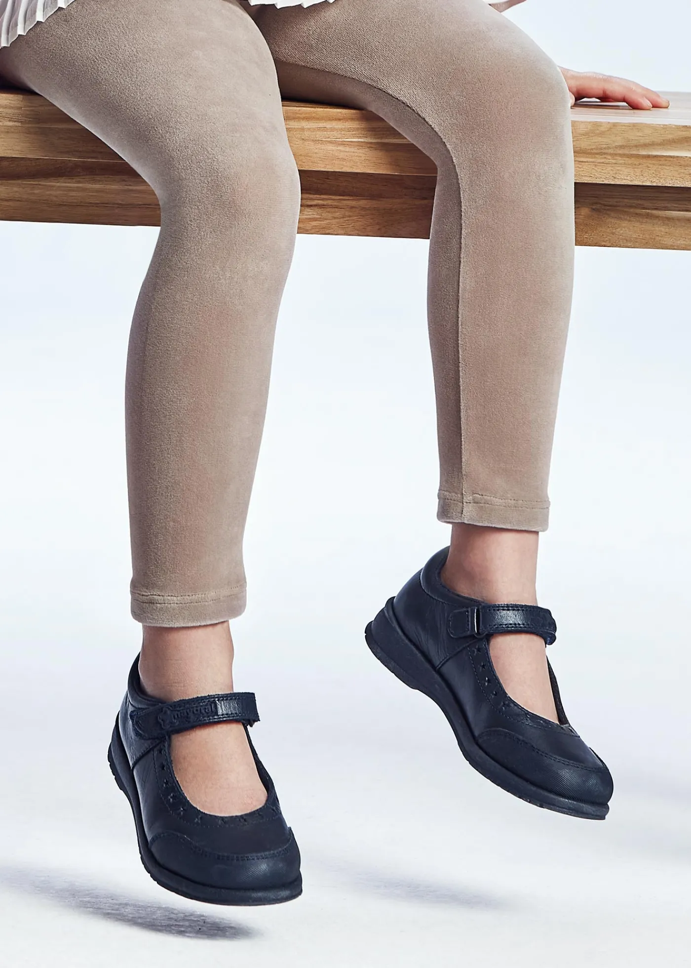 Cheap Mercedita sport colegial piel niña Zapatos Colegiales|Zapatos Colegiales
