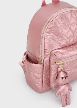 Shop Mochila acolchada metalizada niña Accesorios Y Complementos