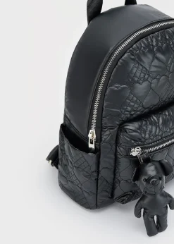 Outlet Mochila acolchada metalizada niña Accesorios Y Complementos