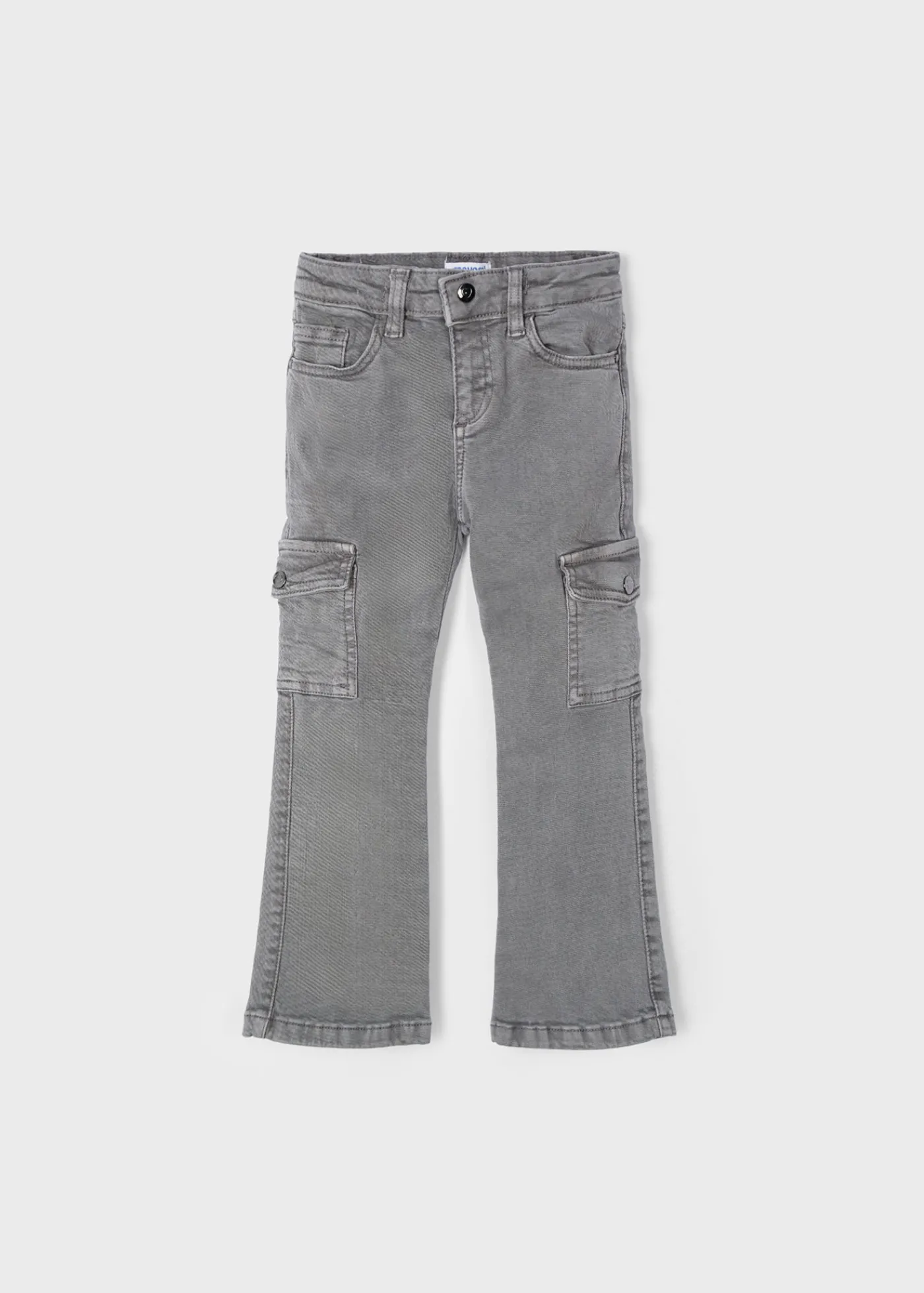 Outlet Pantalón bolsillos acampanado niña Pantalones Y Faldas