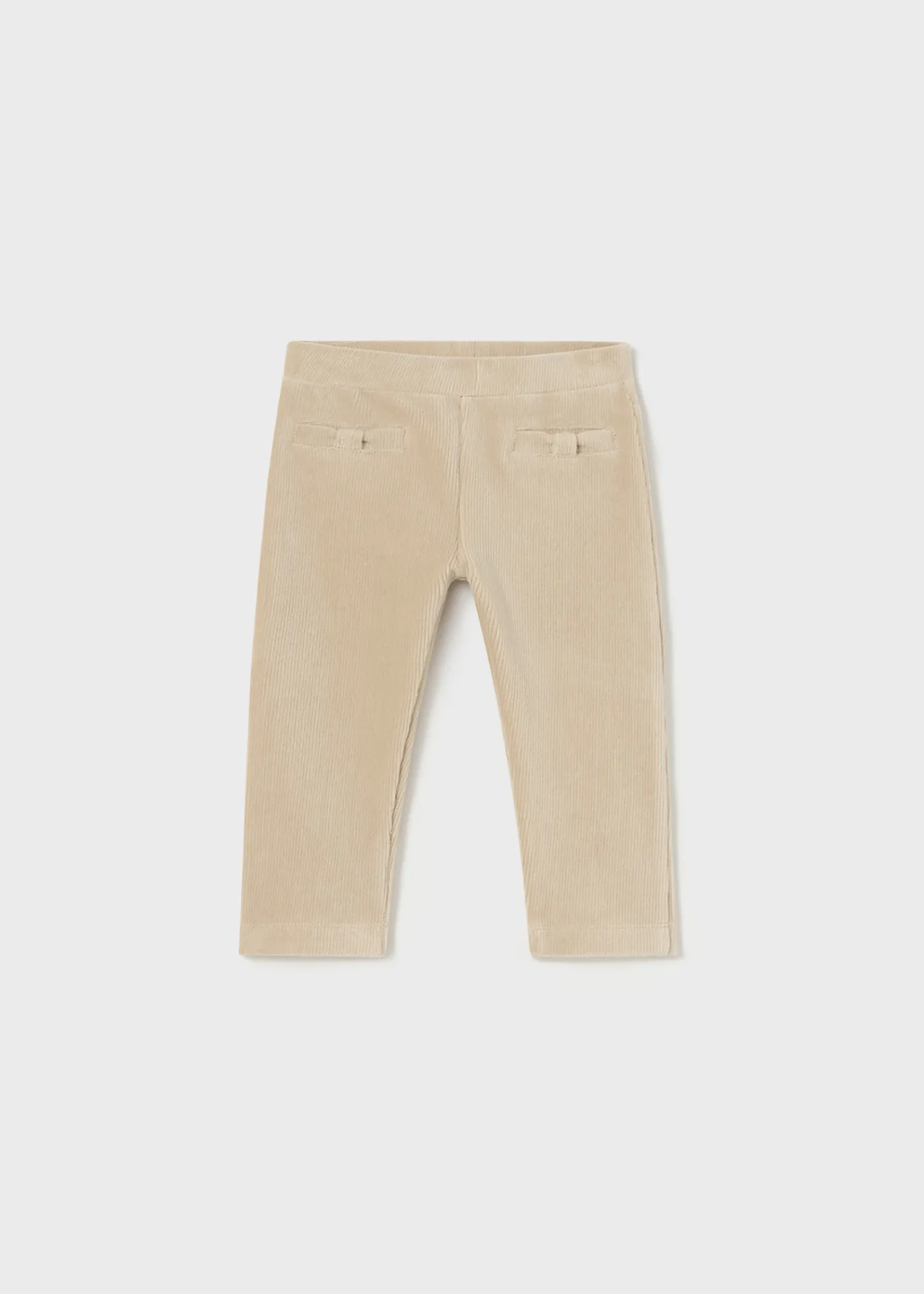 Shop Pantalón básico punto pana bebé Pantalones Y Petos