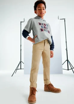 Fashion Pantalón chino básico chico Pantalones