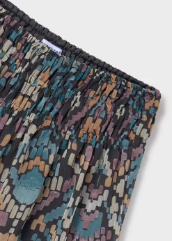 Online Pantalón corto estampado chica Pantalones Y Faldas