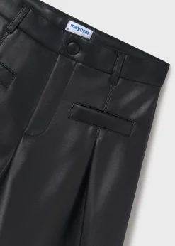 Cheap Pantalón corto polipiel chica Pantalones Y Faldas
