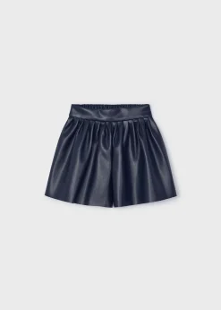 Clearance Pantalón corto polipiel niña Pantalones Y Faldas