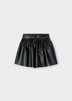 Best Pantalón corto polipiel niña Pantalones Y Faldas