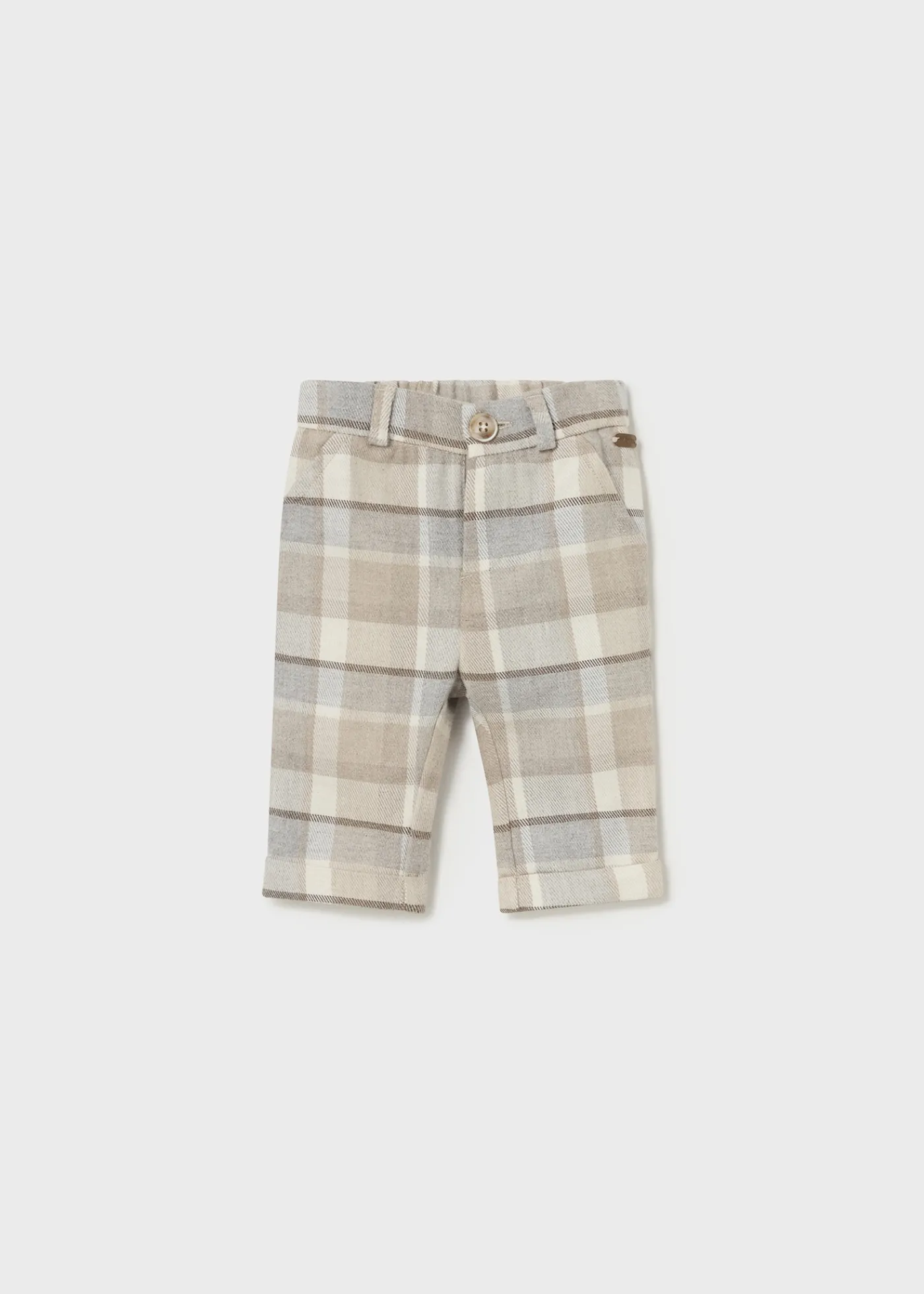 New Pantalón cuadros recién nacido Pantalones Y Petos