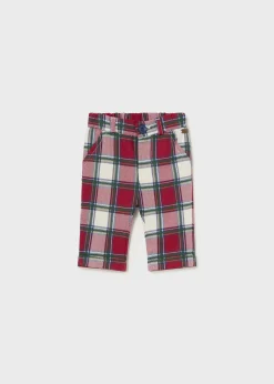 Cheap Pantalón cuadros recién nacido Pantalones Y Petos