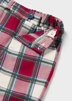 Cheap Pantalón cuadros recién nacido Pantalones Y Petos