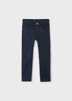 New Pantalón entallado básico niño Pantalones