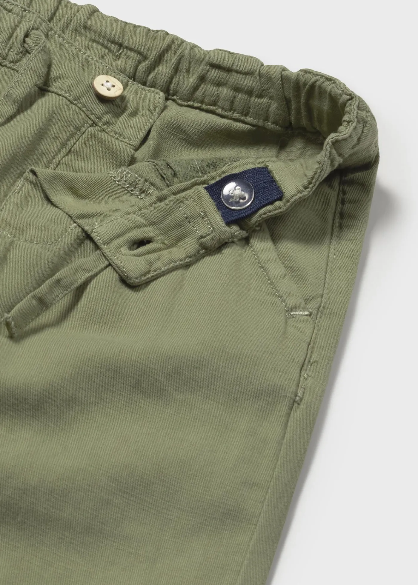 Outlet Pantalón holgado con lino bebé Pantalones Y Petos