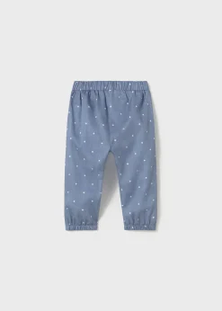 Cheap Pantalón largo estampado bebé Pantalones Y Petos