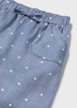 Cheap Pantalón largo estampado bebé Pantalones Y Petos