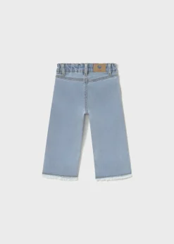 Online Pantalón largo vaquero acampanado bebé Pantalones Y Petos