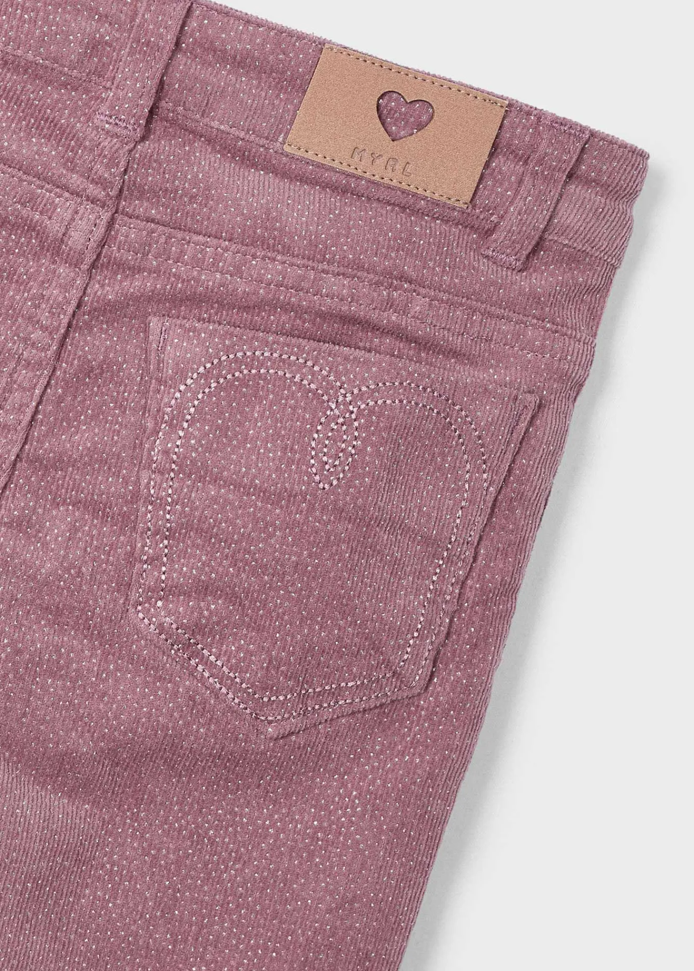 Hot Pantalón pana brillo pitillo niña Pantalones Y Faldas
