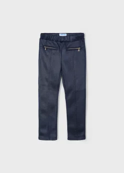 Cheap Pantalón pespuntes sarga niña Pantalones Y Faldas