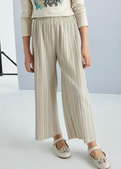 Hot Pantalón plisado chica Pantalones Y Faldas