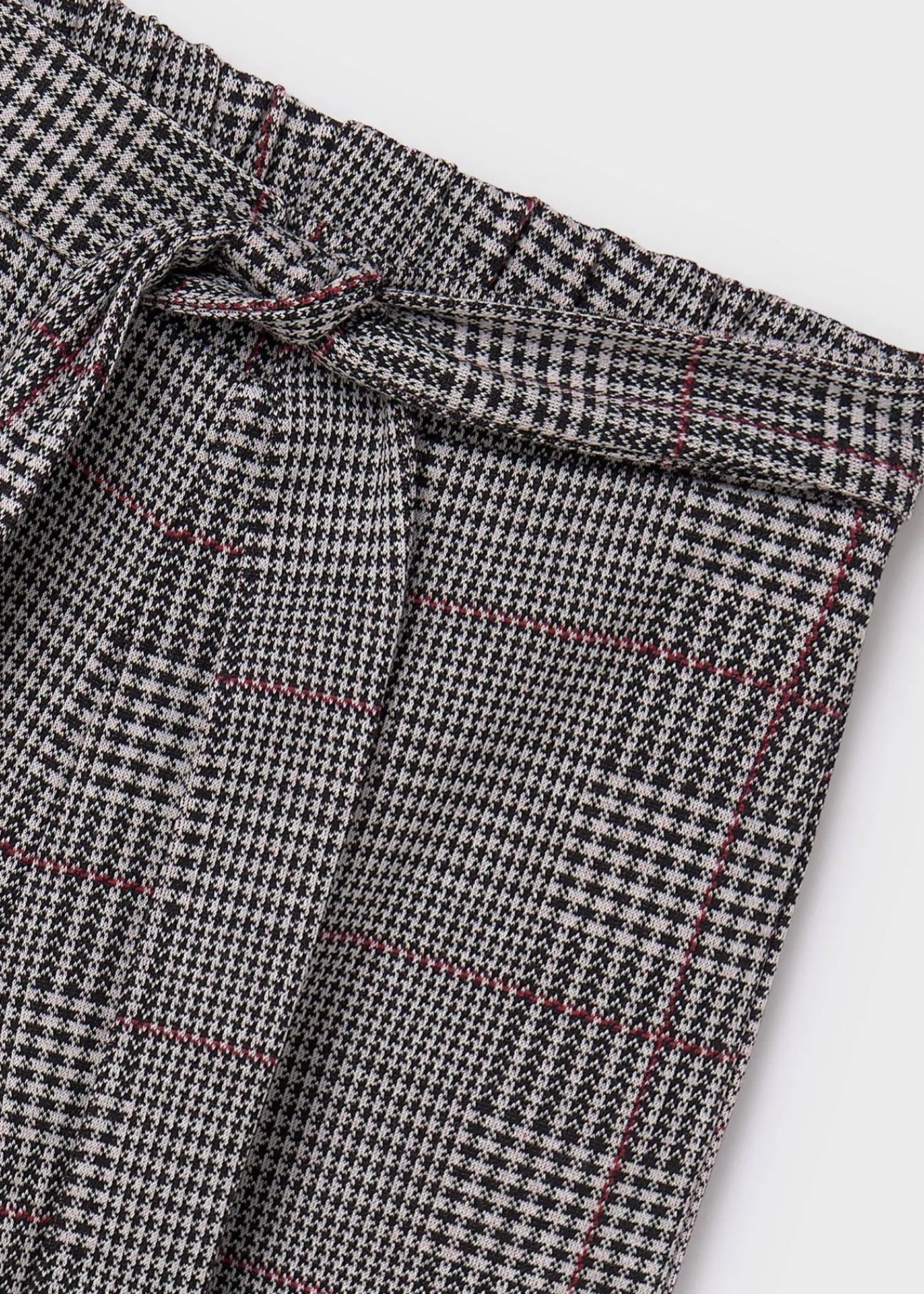 Outlet Pantalón punto jacquard chica Pantalones Y Faldas