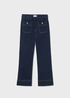 Clearance Pantalón tejano culotte chica Pantalones Y Faldas